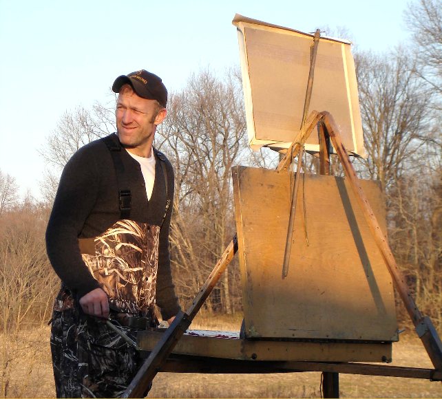 Tim Bell Painting in Edgewater, Maryland 2007