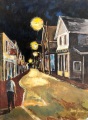 Jerome Greene Walking at Night