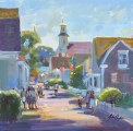 John Clayton - Flags on Commerical Street Provincetown