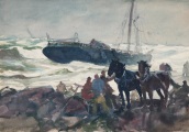 John Whorf Rescue at Sea