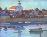 Provincetown Sunset 11x14 closeup details