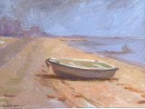 Joanette Egeli - Rowboat on sand 683 Provincetown