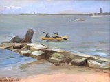 Joanette Egeli - Kayak Rowers Provincetown