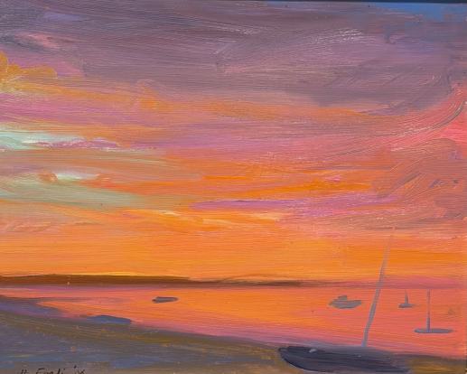 Joanette Egeli - Dawn Provincetown detail